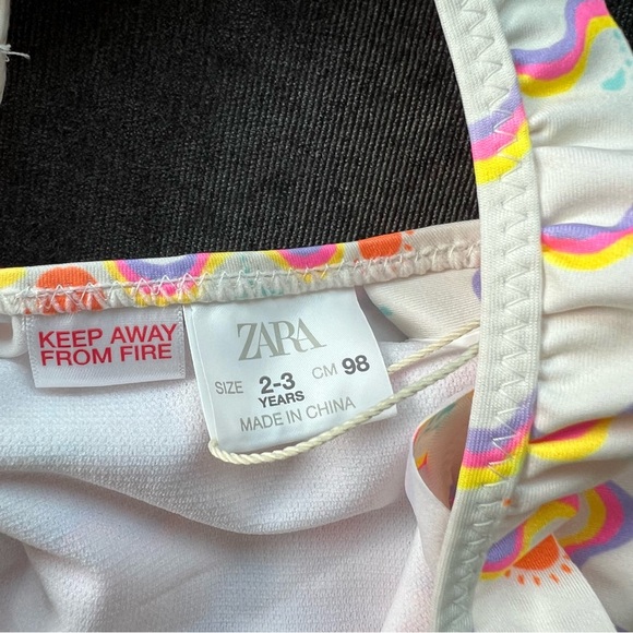 NWT Zara Toddler Swimsuit - Picture 2 of 12